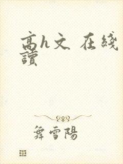 高h文 在线阅读