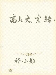 高h文完结小说封面