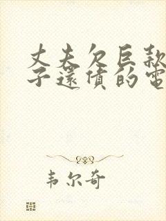 丈夫欠巨款,妻子还债的电影