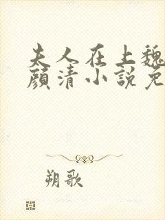 夫人在上魏舒寒颜清小说免费阅读