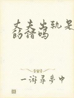 丈夫出轨是妻子的错吗封面