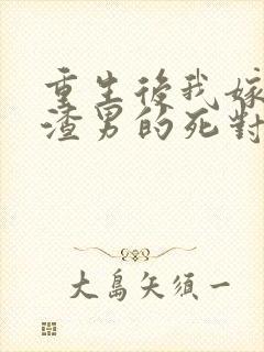 重生后我嫁给了渣男的死对头小