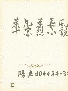 叶凡叶长风一门十忠烈小说