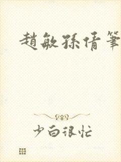 赵敏孙倩笔趣阁