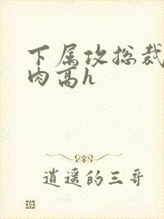 下属攻总裁受纯肉高h