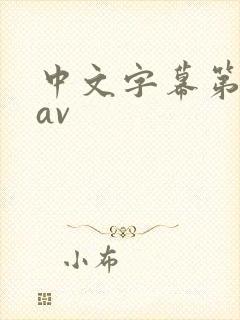 中文字幕第1页av