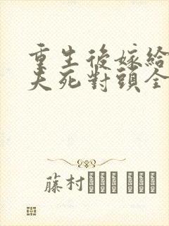 重生后嫁给了前夫死对头全文免费阅读