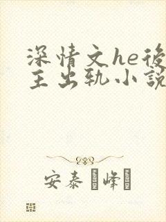 深情文he后男主出轨小说封面