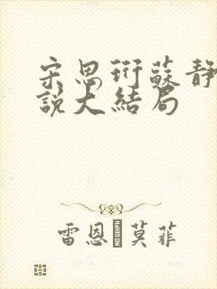 宋思珩苏静婉小说大结局