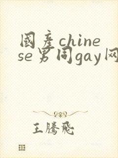 国产chinese男同gay网站