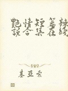 艳情短篇辣文小说合集在线阅读