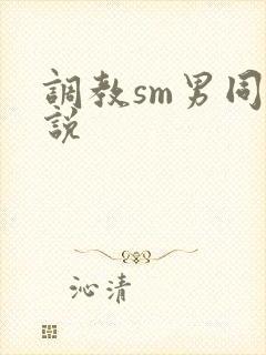 调教sm男同小说