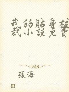 我的贴身校花总裁小说免费