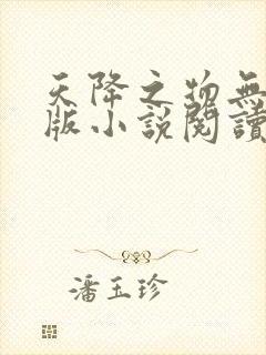 天降之物无删减版小说阅读