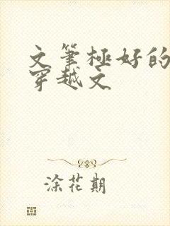 文笔极好的女主穿越文