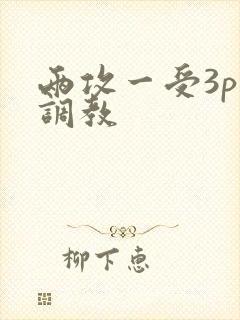 两攻一受3p～调教封面