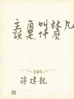 主角叫林凡的小说是什么