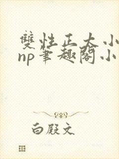 双性正太小男孩np笔趣阁小说封面