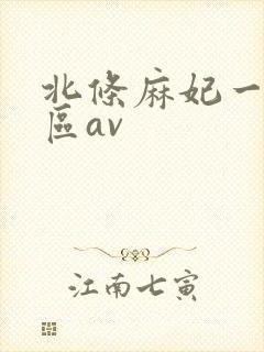 北条麻妃一区二区av