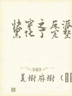 快穿之反派终于黑化了完整版封面