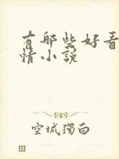 有哪些好看的言情小说