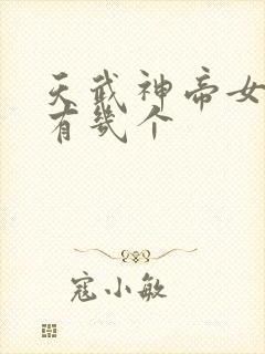 天武神帝女主角有几个