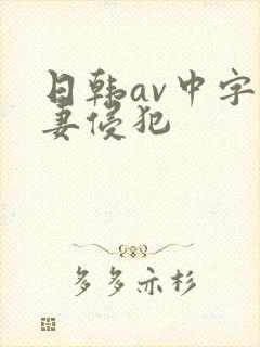日韩av中字人妻侵犯