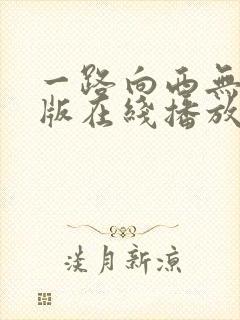 一路向西无删减版在线播放