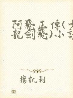 阿飞正传(少年龙剑飞)小说