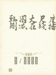 韩国大尺度片无删减在线播放