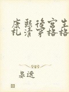 康熙后宫生存手札清穿格格党