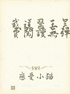 武道医王吴东免费阅读无弹窗全文封面