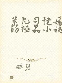 叶凡司徒嫣然我的极品小姨完整