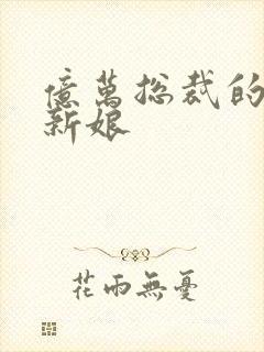 亿万总裁的替嫁新娘