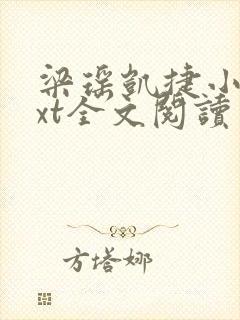 梁瑶凯捷小说txt全文阅读免费