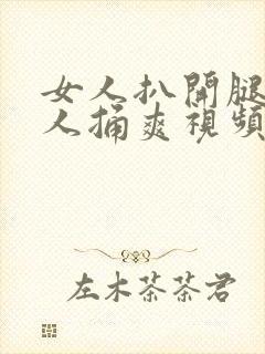 女人扒开腿让男人捅爽视频