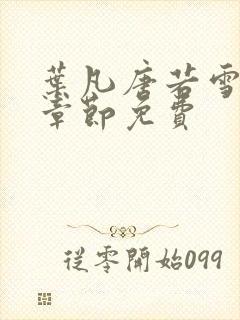 叶凡唐若雪最新章节免费