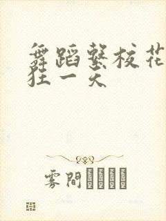 舞蹈系校花的疯狂一天封面