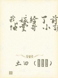 我嫁给了前男友他堂哥 小说完整