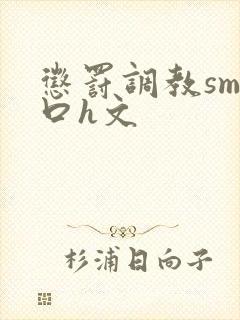 惩罚调教sm重口h文