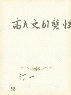 高h文bl双性