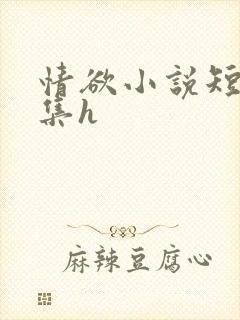 情欲小说短篇合集h封面