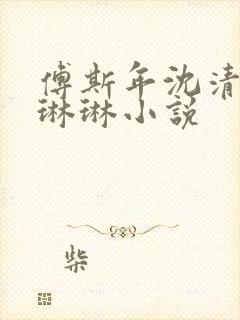 傅斯年沈清欢谢琳琳小说