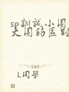 sp训诫小圈和大圈的区别