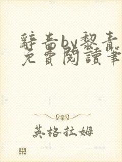 辞啬by黎青燃免费阅读笔趣阁小说封面