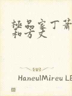 极品家丁萧夫人和方丈封面