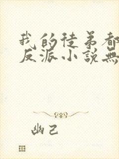 我的徒弟都是大反派小说无删减版封面