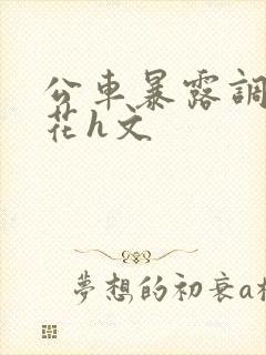 公车暴露调教校花h文