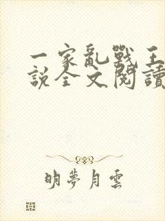 一家乱战王芳小说全文阅读免费