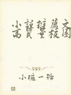 小说推荐文笔好高质量校园文